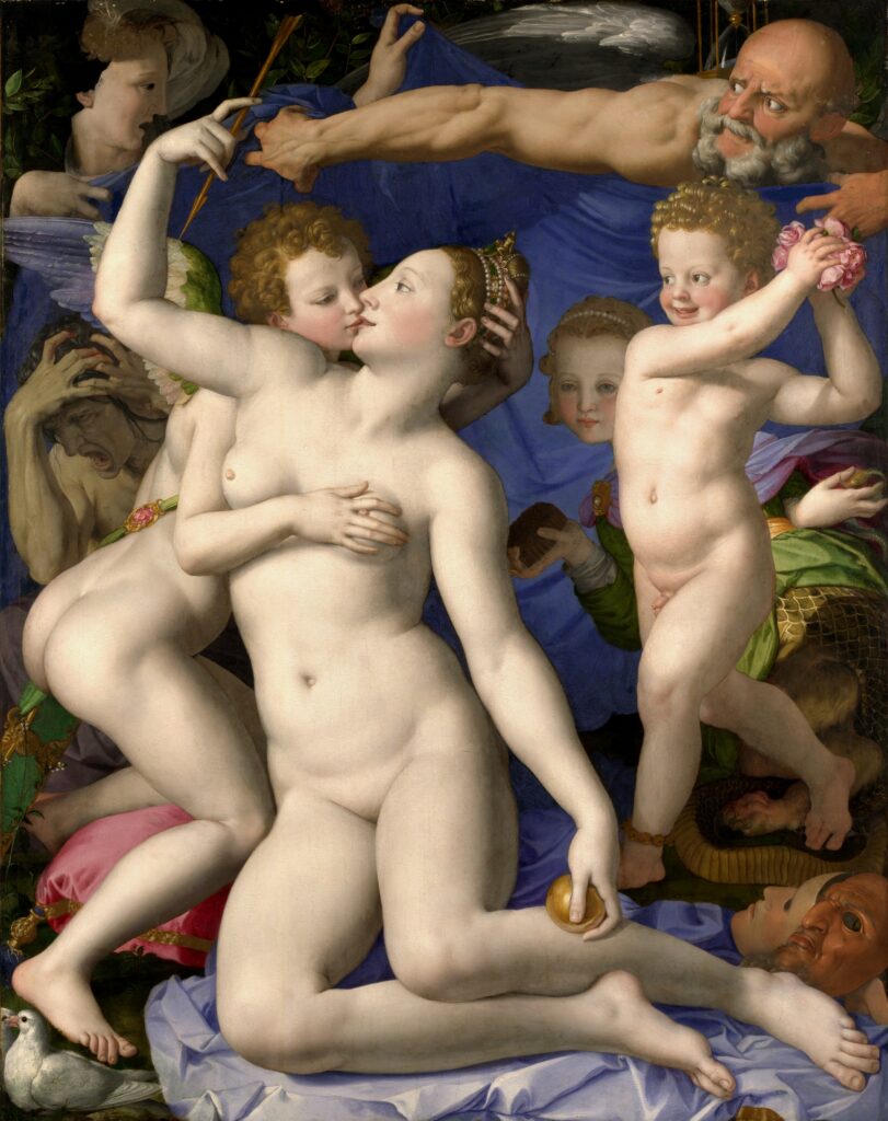 Bronzino, Allegoria con Venere e Cupido
