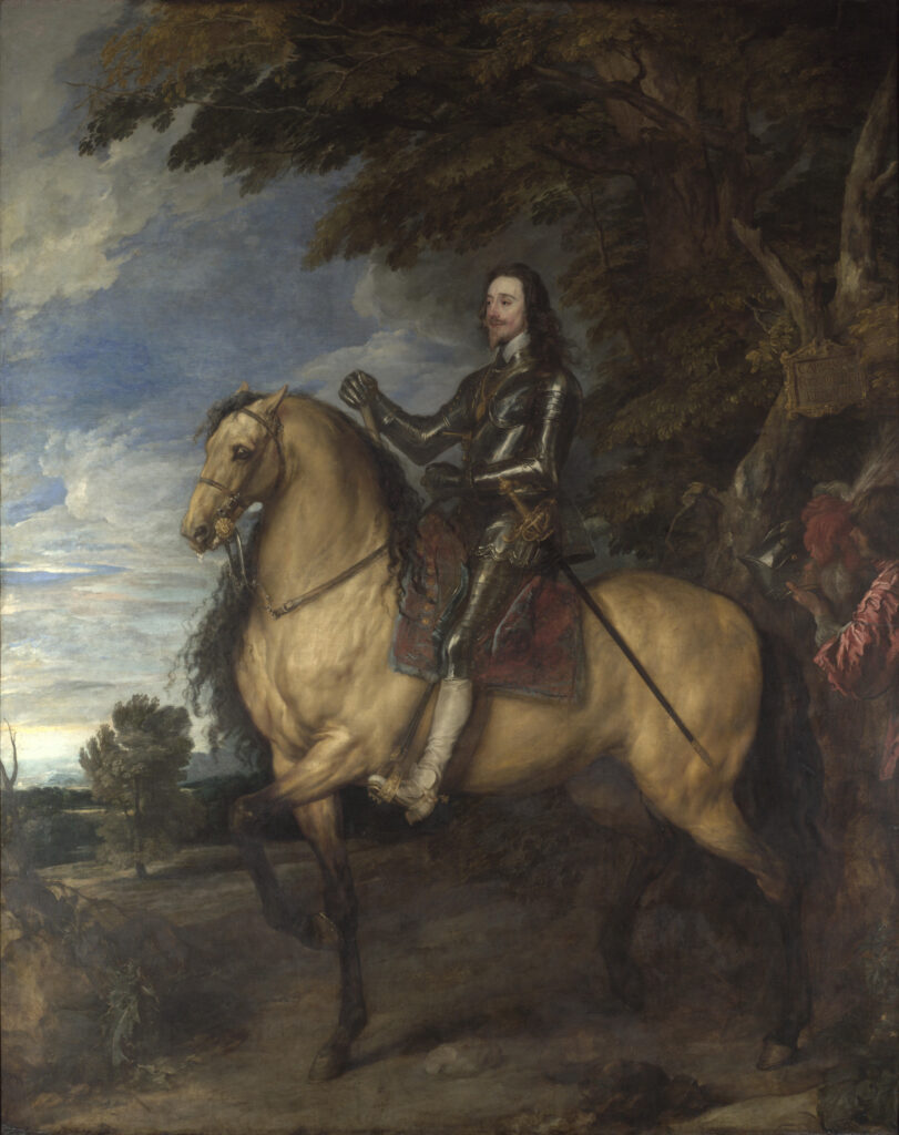 Anthony van Dyck, Ritratto equestre di Carlo I, National Gallery Londra