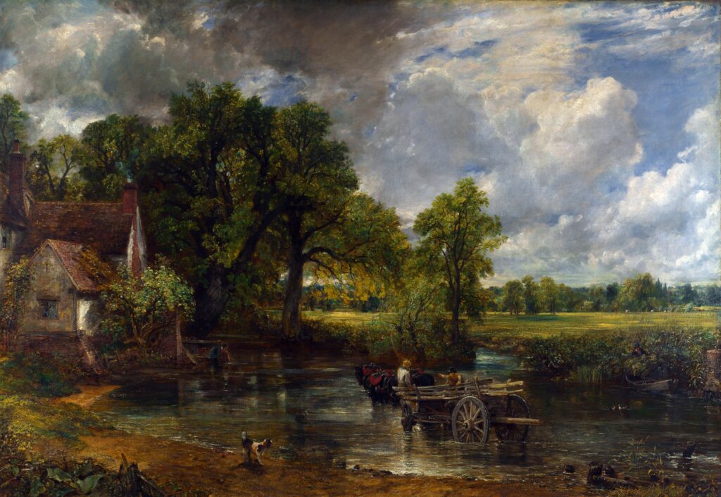 John Constable, Il carro di fieno, 1821, National Gallery Londra
