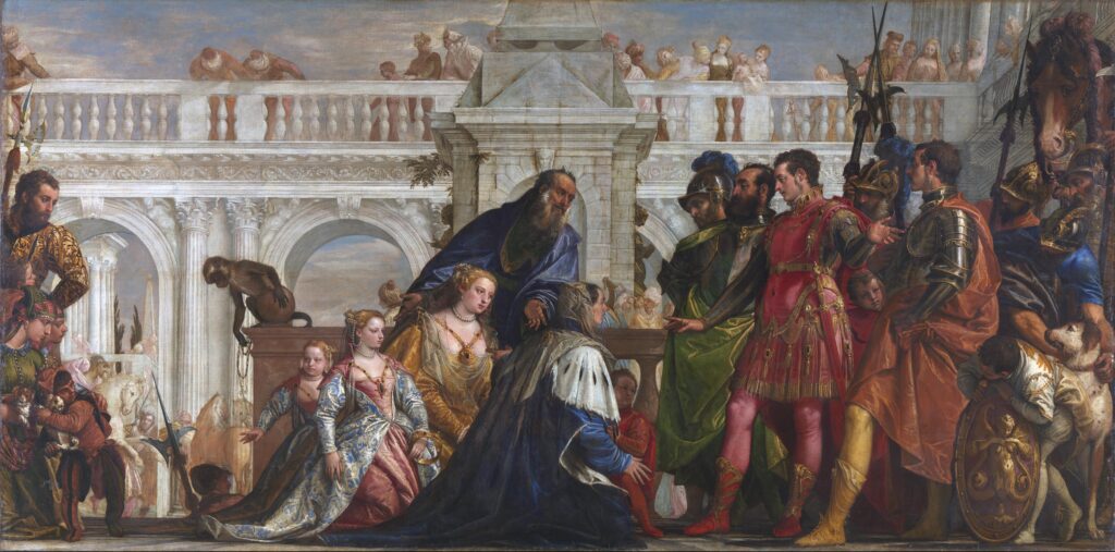 Paolo Veronese, La famiglia di Dario davanti ad Alessandro, National Gallery Londra