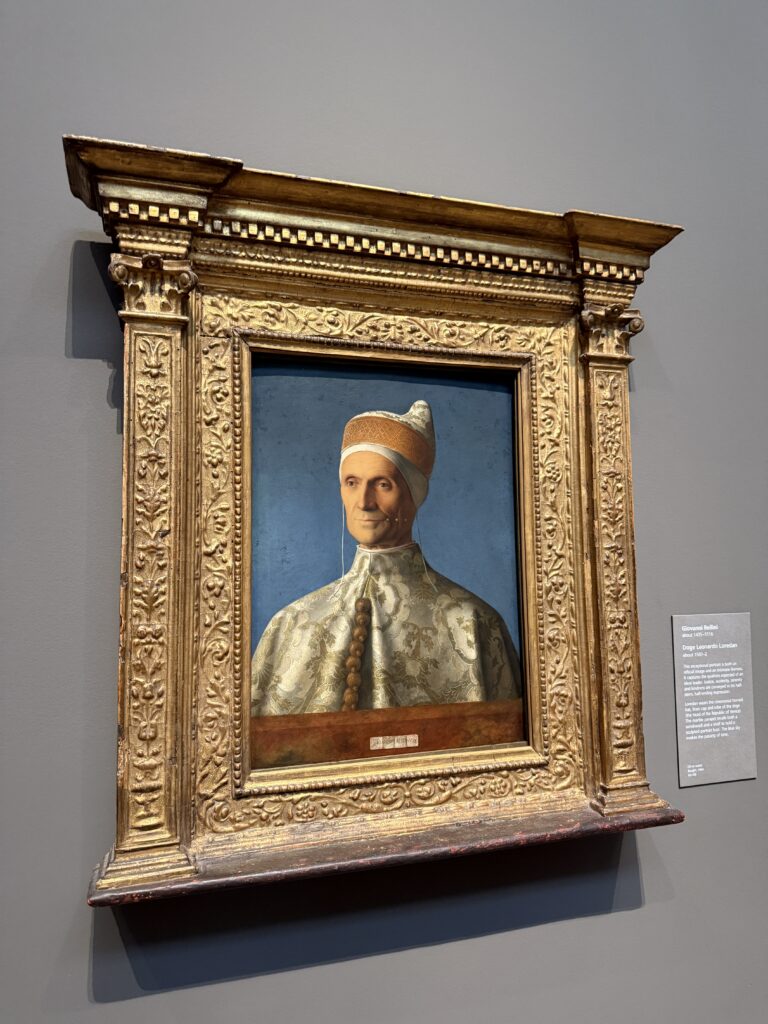Giovanni Bellini, Ritratto del Doge Loredan, 1501, National Gallery Londra
