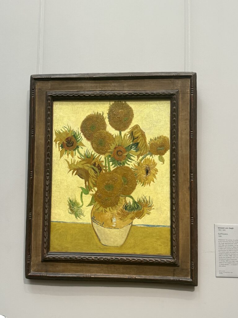 Vincent van Gogh, Girasoli, 1888, National Gallery Londra