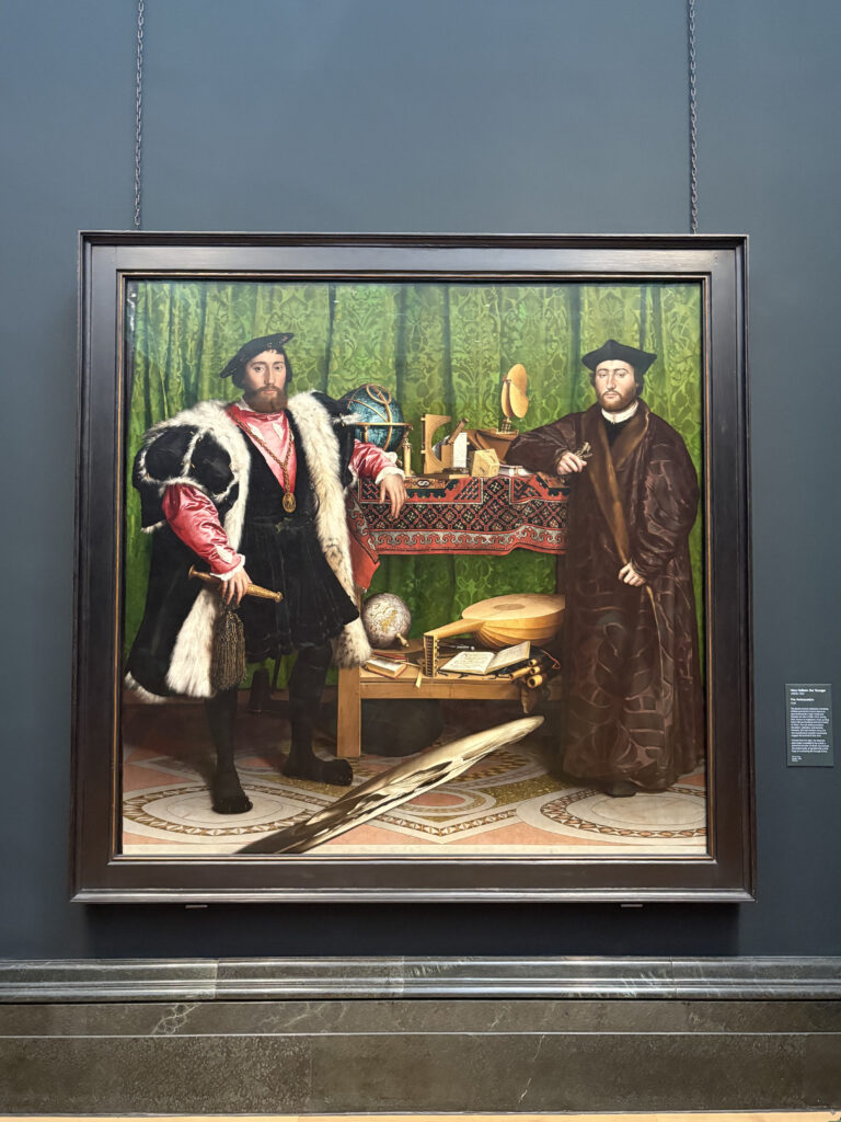 Hans Holbein il Giovane, Gli Ambasciatori, 1533, National Gallery Londra