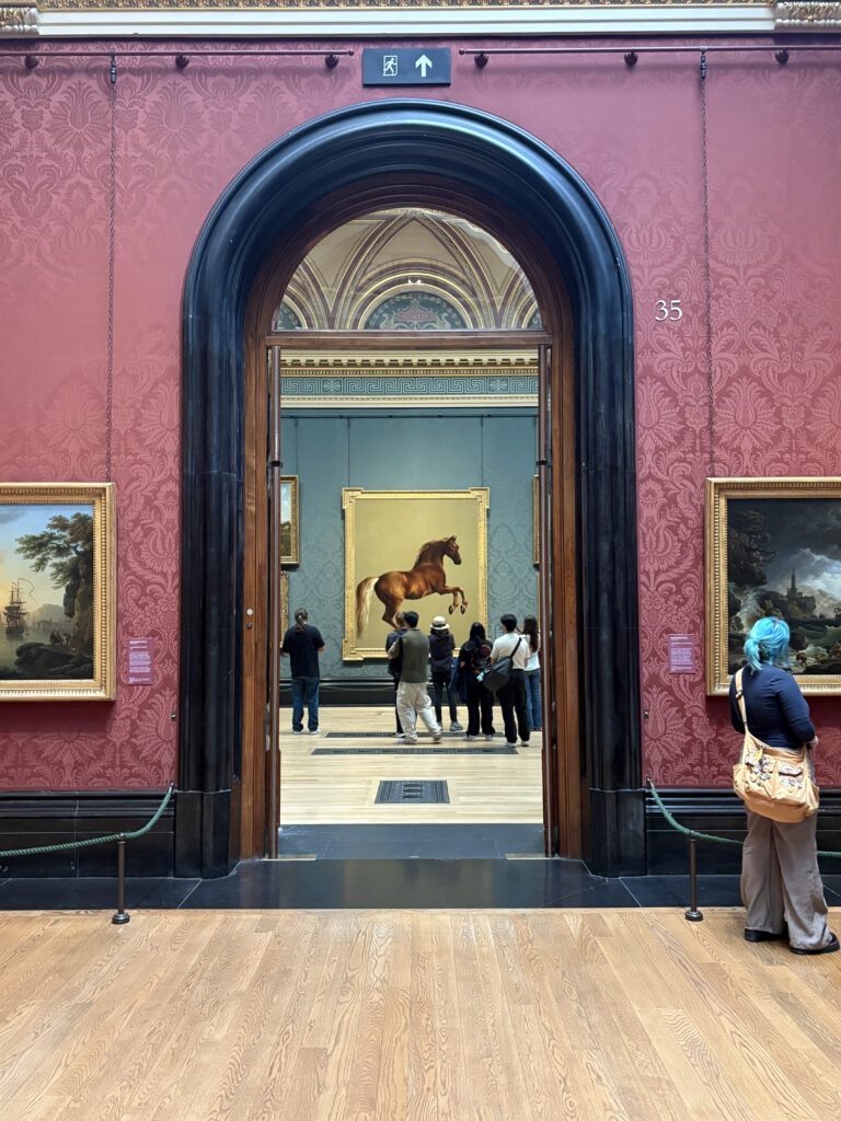 National Gallery, Londra, interno