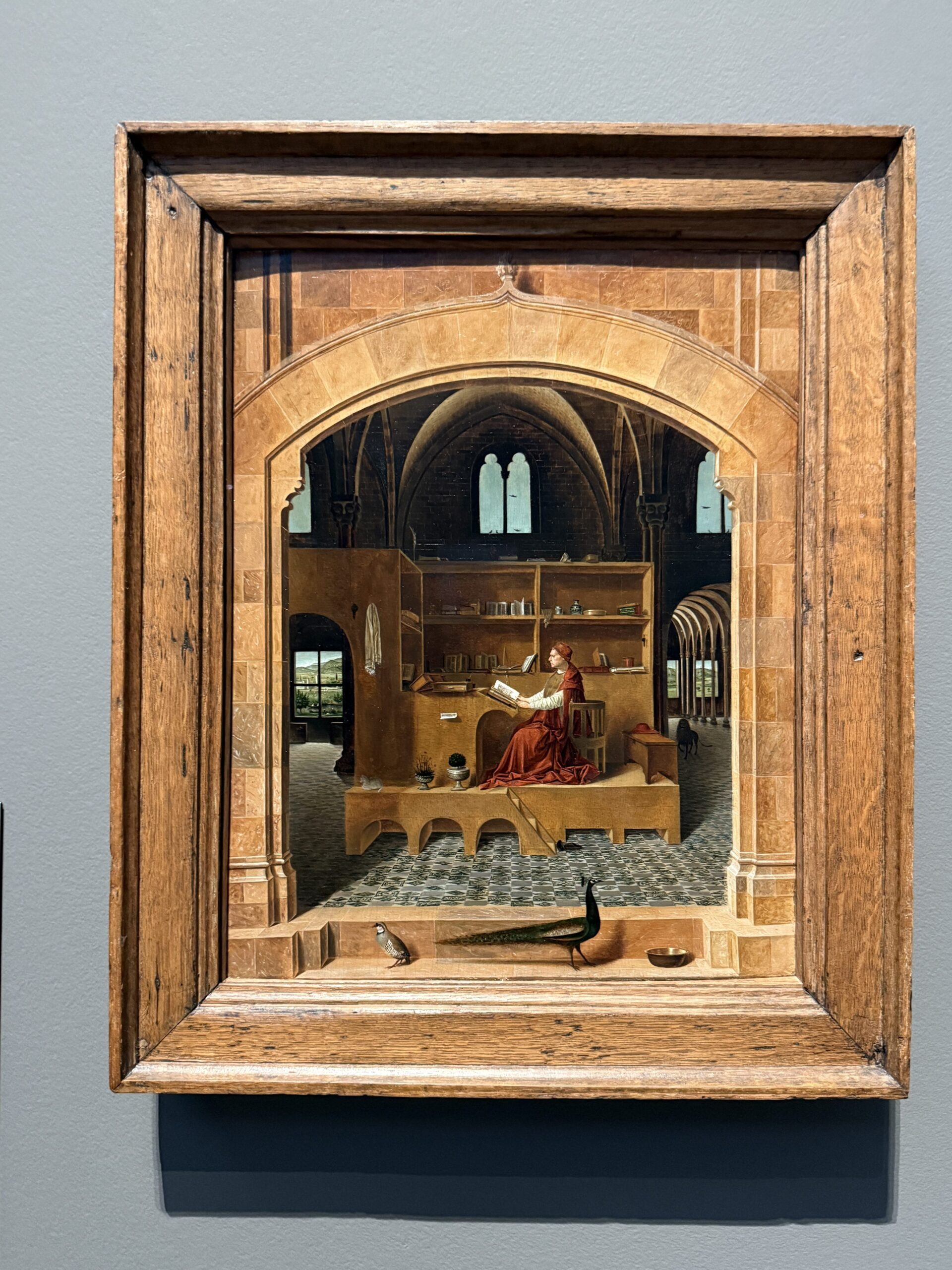 Antonello da Messina, San Gerolamo nello studio, 1474, National Gallery Londra